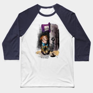 The Mad Hatter in Prison Baseball T-Shirt